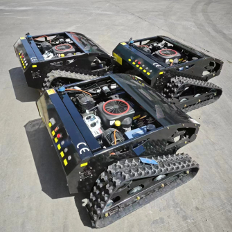 CORTADORA DE CÉSPED CON CONTROL REMOTO