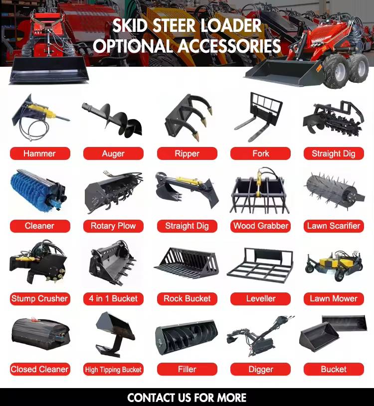 WY330 Cheap Diesel Mini Skid Steer Loaders Track WY330 Cheap Diesel Mini Skid Steer Loaders Track